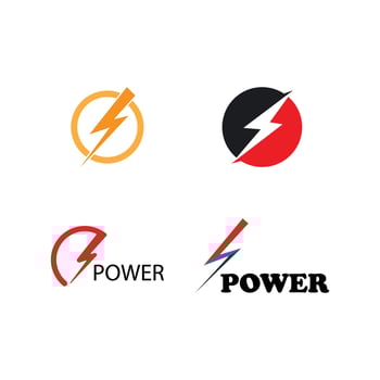 Lightning Logo Template vector