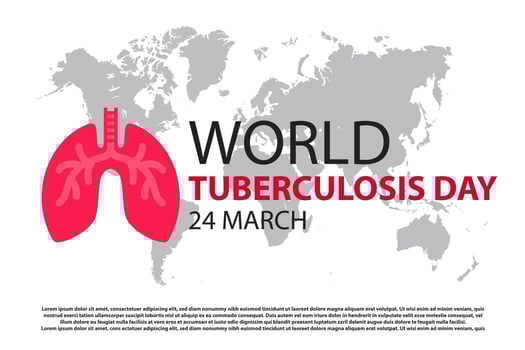 World Tuberculosis Day. illustration. Poster Or Banner Background vector