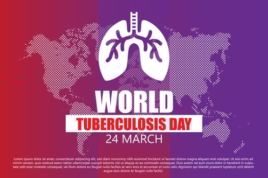 World Tuberculosis Day. illustration. Poster Or Banner Background vector