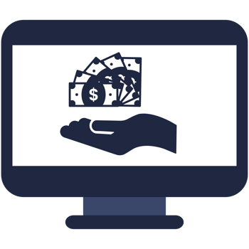 finance and investment flat icon element set png
