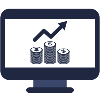 isolate grow economic flat icon png