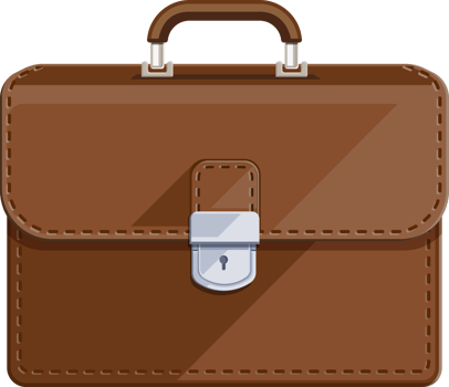 business briefcase leather bag png