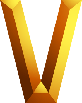 Alphabet gold colour style png