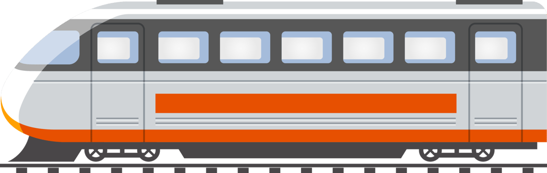 electric train flat icons png