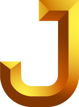 Alphabet gold colour style png