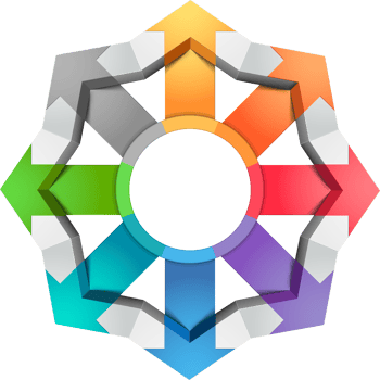 Arrow circle diagram background png