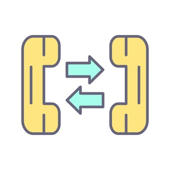 Phone Call Vector Icon