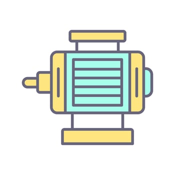 ELectric Motor Vector Icon