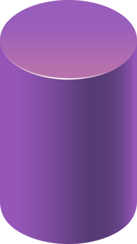 cylinder color container design png