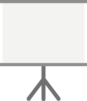 projector flat color icon png