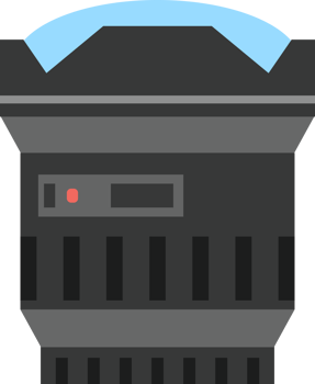 Camera lens flat color png