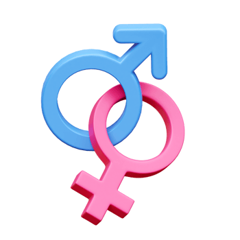 3d Gender Symbol Sign png