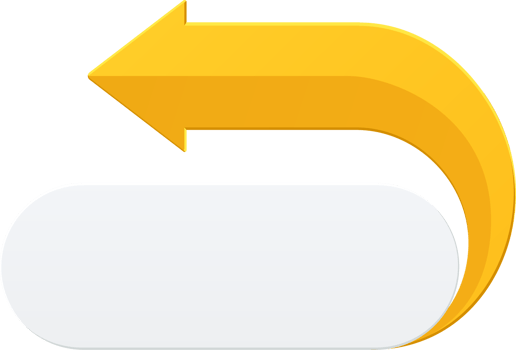 arrow banner color template png