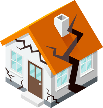 house icons flat color png