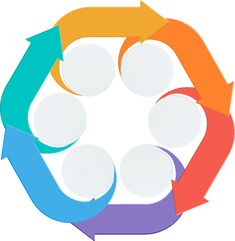arrow infographic color png