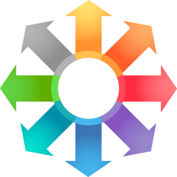 arrow infographic color png