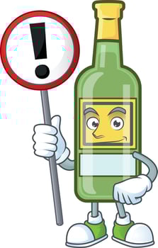 Cartoon Whiskey Bottle vector