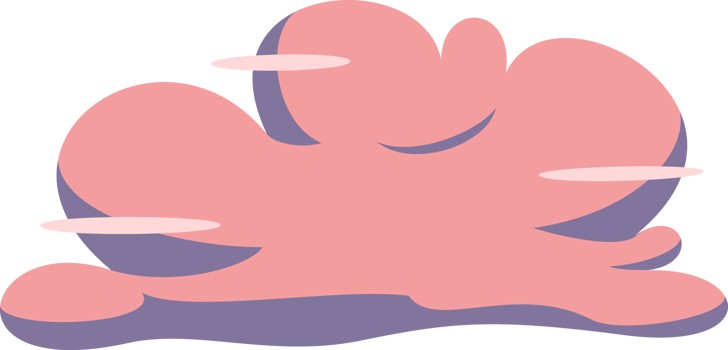 Sunset cloud illustration png