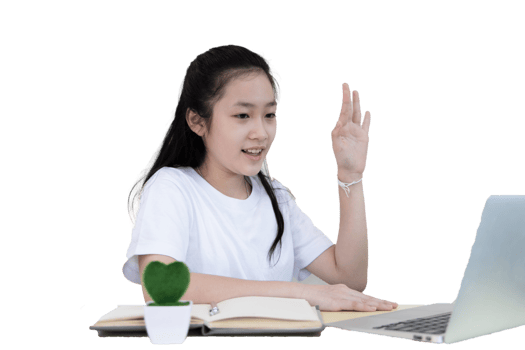 Study online via laptop png