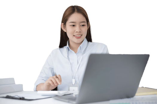 Study online via laptop png