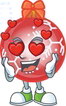 Red Christmas Ball vector