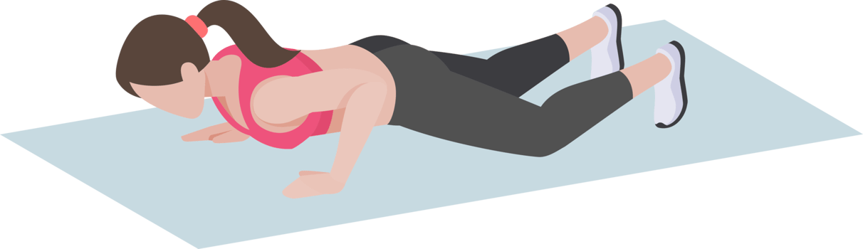 woman workout exercise png