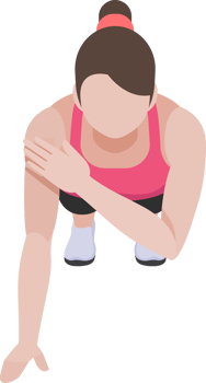 woman workout exercise png