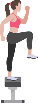 woman workout exercise png