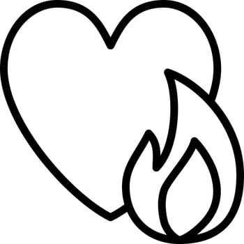 aspiration modern line style icon vector