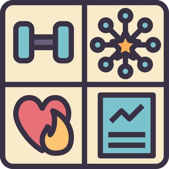analysis modern line style icon vector