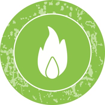 Unique Fire Vector Icon