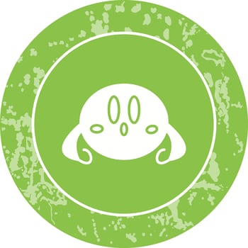 Unique Game Character Vector Icon
