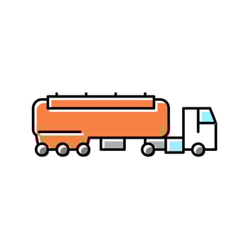 canister for fuel color icon vector illustration