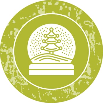 Snow Glob Vector Icon