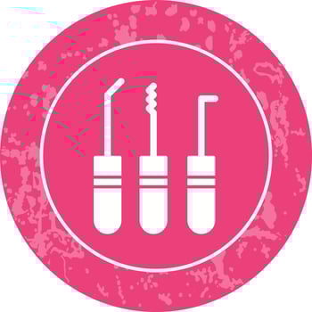 Lockpick Vector Icon