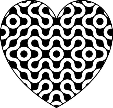 vector illustration of heart shape