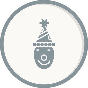 Clown Vector Icon