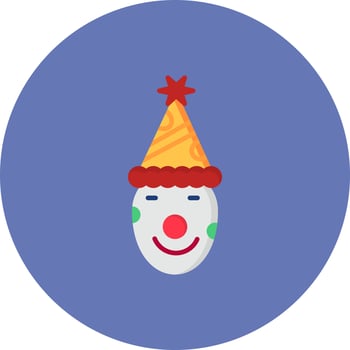 Clown Vector Icon