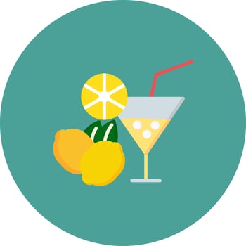 Lemonade Vector Icon