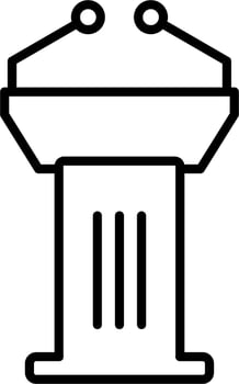 Podium Vector Icon