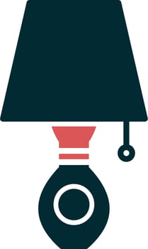 Table Lamp Vector Icon