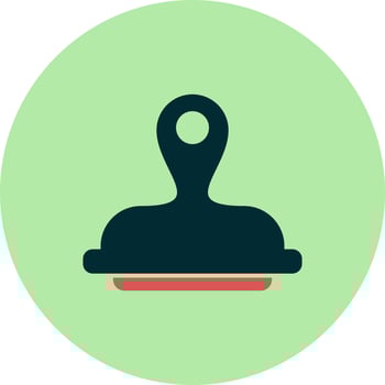Stamp Vector Icon