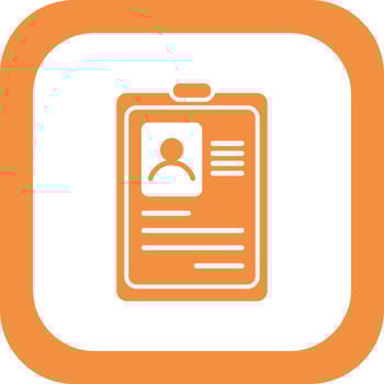 Curriculum Vitae Vector Icon