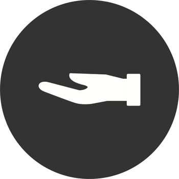 Hand Vector Icon