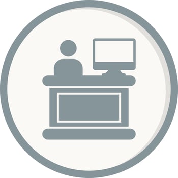 Reception Vector Icon