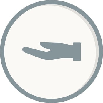 Hand Vector Icon