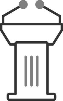 Podium Vector Icon