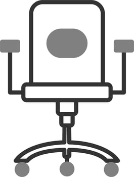 Office Chair Vector Icon