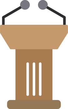 Podium Vector Icon