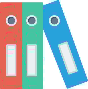 Binder Vector Icon